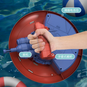 Pistola de <span class=keywords><strong>agua</strong></span> eléctrica de juguete de alta presión, disparo continuo automático, pistola de <span class=keywords><strong>agua</strong></span> de chorro autocebante de gran capacidad, juguete - Product Image 6