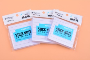 Papeterie, fournitures scolaires, autocollants en papier, index, notes adhésives, bloc-notes personnalisé, notes adhésives <span class=keywords><strong>avec</strong></span> impression de logo - Product Image 2