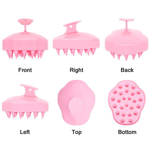 Pet Bain Brosse De Nettoyage Silicone Shampooing Brosse Chiens Chats Douche Lavage Curry Brosse <span class=keywords><strong>Chien</strong></span> Cheveux Produits Accessoires <span class=keywords><strong>Chien</strong></span> Massage Du Dos - Product Image 3