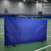 Fábrica Zhuoling, Venta al por Mayor de Barrera Portátil para Cancha de Tenis de Mesa, Oxford+Tubo Galvanizado, 140x75cm, Fácil Instalación, Desmontable, Personalizable