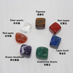 Di alta qualità naturale tumbled pietra <span class=keywords><strong>chakra</strong></span> set pietra di guarigione cristalli <span class=keywords><strong>pietre</strong></span> curative - Product Image 2