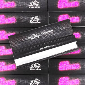 Papel de fumar de marca de combustión lenta, delgado, de cáñamo orgánico, tamaño King, diseño personalizado para tabaco - Product Image 6