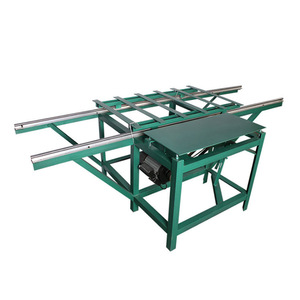 Scie à table coulissante de précision pour le travail du bois, machine de découpe à plateau plat haute précision pour la découpe des panneaux arrière des cadres photo - Product Image 1
