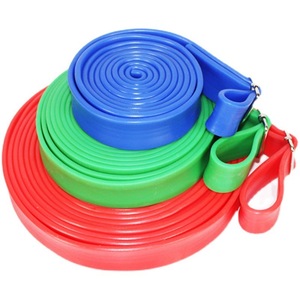 Xuanzan – bandes de résistance, bande élastique rouge de 2.5M avec boucles pour l'entraînement sportif, équipement d'exercice physique - Product Image 2