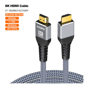 <span class=keywords><strong>Cable</strong></span> <span class=keywords><strong>HDMI</strong></span> 2.1 A045 de 48 Gbps, PVC Chapado en Oro Premium, Compatible con HDR Dinámico y <span class=keywords><strong>EARC</strong></span> para Juegos de PS5, Monitor 8K/60Hz para <span class=keywords><strong>HDMI</strong></span> - Product Image 1