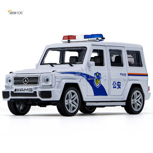 1/32 échelle AMG G65 moulé sous pression modèle <span class=keywords><strong>de</strong></span> voiture <span class=keywords><strong>de</strong></span> police avec 4 portes ouvertes tirer vers l'arrière SWAT voitures modèle <span class=keywords><strong>de</strong></span> voiture en alliage avec lumières et son - Product Image 2