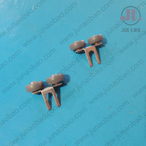 Roulettes de <span class=keywords><strong>porte</strong></span> <span class=keywords><strong>coulissante</strong></span> pour armoire JOB, roulettes à roulement de haute qualité pour <span class=keywords><strong>porte</strong></span> en verre à cadre en aluminium - Product Image 3