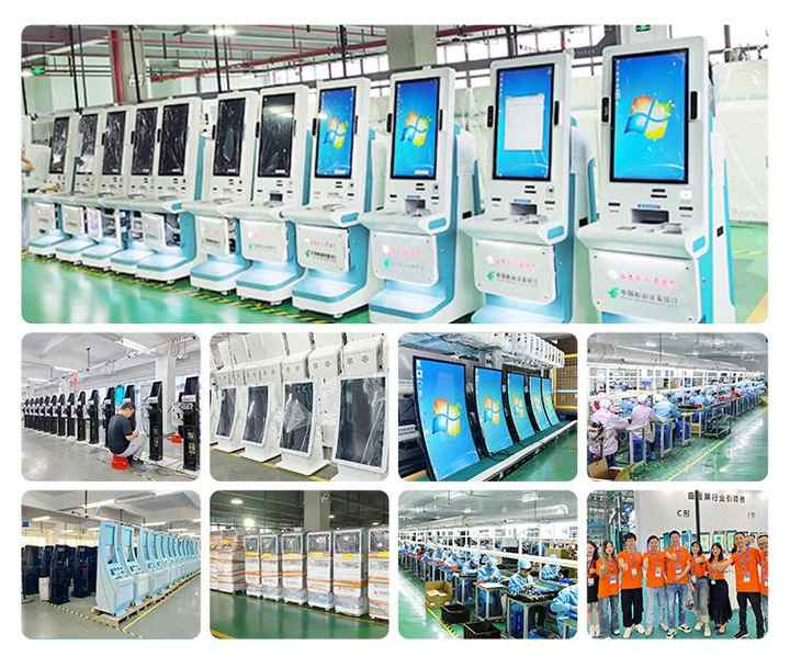 ตู้พิมพ์ภาพถ่ายพร้อมที่อ่านการ์ด NFC เครื่องสแกนบาร์โค้ดแป้นพินเครื่องพิมพ์1920*1080ซุ้มชำระเงิน
