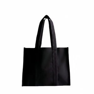 Luxury Fashion Unisex Tote <b>Bags</b> Custom Printed Logo Natural Cotton <b>Canvas</b> Shoulder Shopping <b>Bag</b> Embroidery Open Chains Letter - Product Image 3
