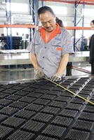Matras Sapi 4 X 6 Kaki Alas Kandang Kuda Dalam Ruangan Tahan Aus Anti-Selip Alas Karet Untuk Kuda/Sapi/Babi/Hewan/Ternak