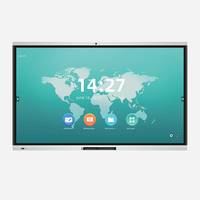 Tableau interactif intelligent EIBOARD 55 65 75 86 110 pouces, écran plat 4K LED, stylet IR, anti-reflets, pour les écoles, l'enseignement et les salles de classe
