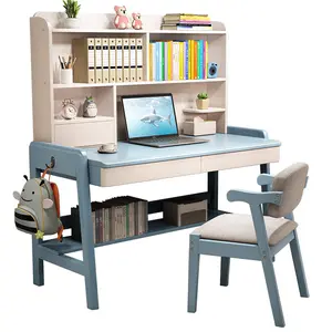 Компьютерный стол с несколькими уровнями, современный простой Регулируемый дизайн, детский стол с подъемником, наборы стульев