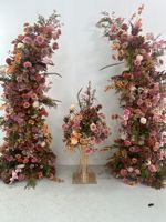 Arche de mariage personnalisée, arrangement floral de style automnal pour événements, fêtes, décorations de Noël