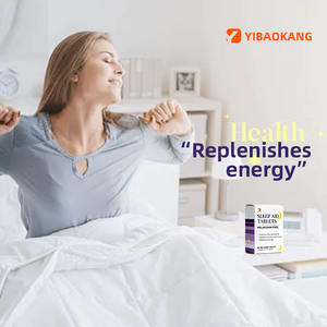 Fabrieksgemaakte slaapmiddelen, ontspannende tabletten ter ondersteuning van de slaapkwaliteit, herstelt energie, nachtelijk slaapsupplement - Product Image 5