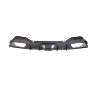 Pour BMW Série 8 G14 G15 2019-2023, diffuseur de pare-chocs arrière universel en fibre de carbone sèche style AC, aileron arrière de voiture, kit carrosserie