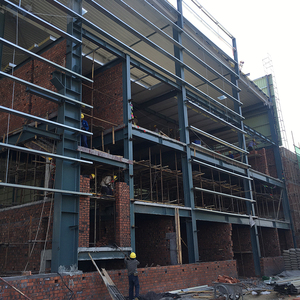 Mạ kẽm peb Kết Cấu Thép Trọng lượng nhẹ prefab kim loại xây dựng hội thảo nhà máy sử dụng phong cách miễn phí tùy chỉnh - Product Image 2