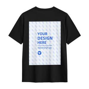 เสื้อยืดคอกลมแขนสั้นสำหรับผู้ชายผ้าคอตตอน180ก.-ด้านหลังสั่งทำราคาถูกเพิ่มโลโก้ได้ - Product Image 1