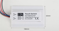 Interrupteur tactile intelligent pour miroir Led, avec double capteur de déflecteur, variateur à LED, haute qualité, 12v
