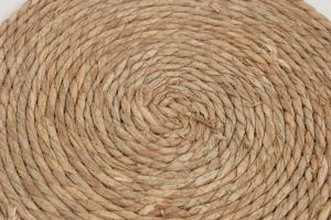 Vendita diretta dalla fabbrica di piatti per caricabatterie tonde Boho in tessuto per matrimonio in Rattan resistente al calore - Product Image 6