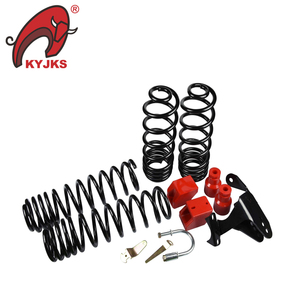 Kit de levage à ressorts hélicoïdaux en acier KEJKS de 4 pouces pour Jeep Wrangler JL 4x4 2007-2018 - <span class=keywords><strong>Suspension</strong></span> noire de haute qualité - Garantie de 2 ans - Product Image 3