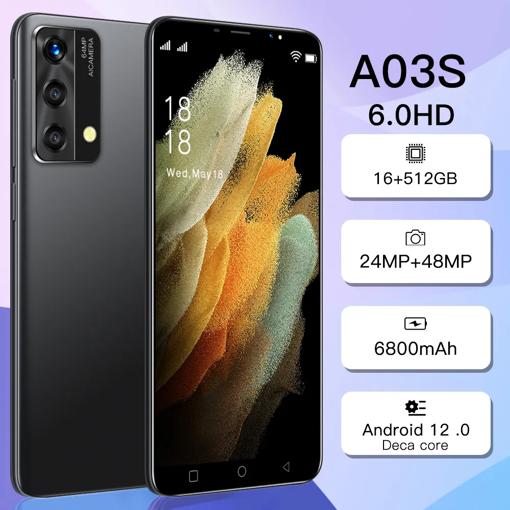 Düşük fiyat ucuz 4g 5g Smartphone tecno Camon 9 Pro Realme not akıllı telefon HD dört çekirdekli 1511 kutusu hoparlör Android 12.0 sistemi