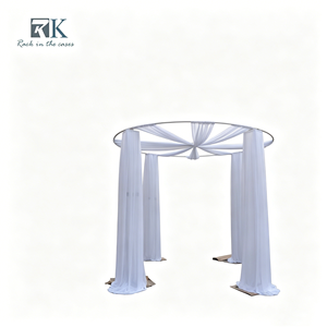 High Quality Aluminum Pipe and Drape Kit Backdrop for Trade show Booth Wedding Decor - Product Image 1