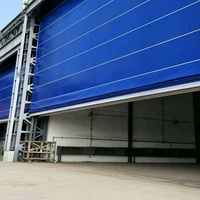 Porte empilable flexible robuste, résistante au vent, pour chantier naval, quai, usine, taille personnalisée