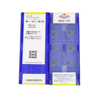 Plaquettes en carbure de tungstène ZCCCT TNMG220404 220408-PM/EM/DM YBG205 YBC251 YBC252 TNMG160408/04-EM-EF YBM153 HRC83 pour outil de tournage