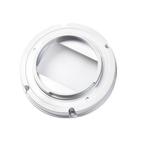 Le fabricant propose des pièces en alliage d'aluminium à brochage CNC de précision Accessoires matériels non standard pour objectif d'appareil photo
