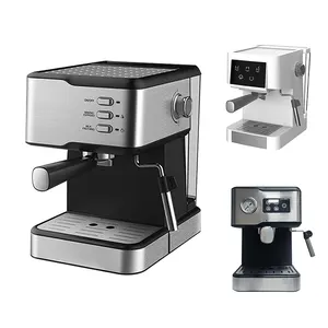 Máquina de café expresso manual de operação fácil, máquinas de café expresso com vapor