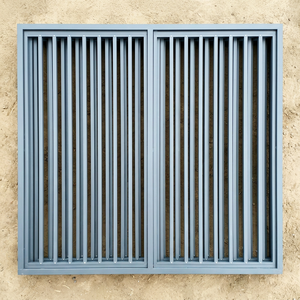 Panneau mural à persiennes en alliage d'aluminium, façade ventilée métallique pour villa et atelier - Product Image 5
