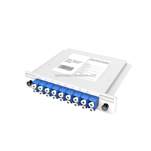 ตัวแยกสัญญาณไฟเบอร์ออปติกแบบคาสเซ็ต LC APC/UPC PLC Splitter 1x2/4/8/16/32 ชนิด LGX สำหรับ FTTH PON ODF Cabinet - Product Image 4