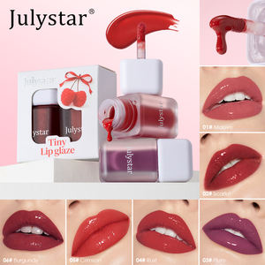 Brillo Labial Pequeño con Color Marrón Rojo Rosado, Resistente al Agua, de Larga Duración, Antiadherente, Hidratante, Voluminizador, Bálsamo Labial en Barra - Product Image 1