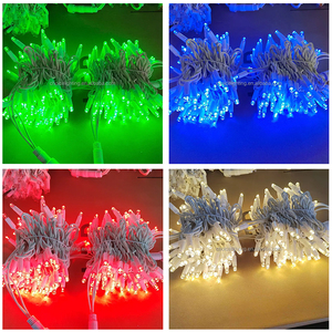 Luces Decorativas para Fiestas y Festivales al Aire Libre, Resistentes al Agua, con Clasificación IP65, Luces LED de Hielo para Días Festivos, Longitud Personalizable, Inalámbricas - Product Image 5