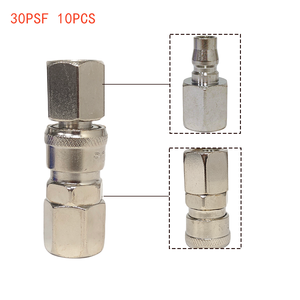 Raccord pneumatique robuste 20/30/40PSF, connecteur rapide pour compresseur d'air, type C, raccord pneumatique en acier au carbone - Product Image 3