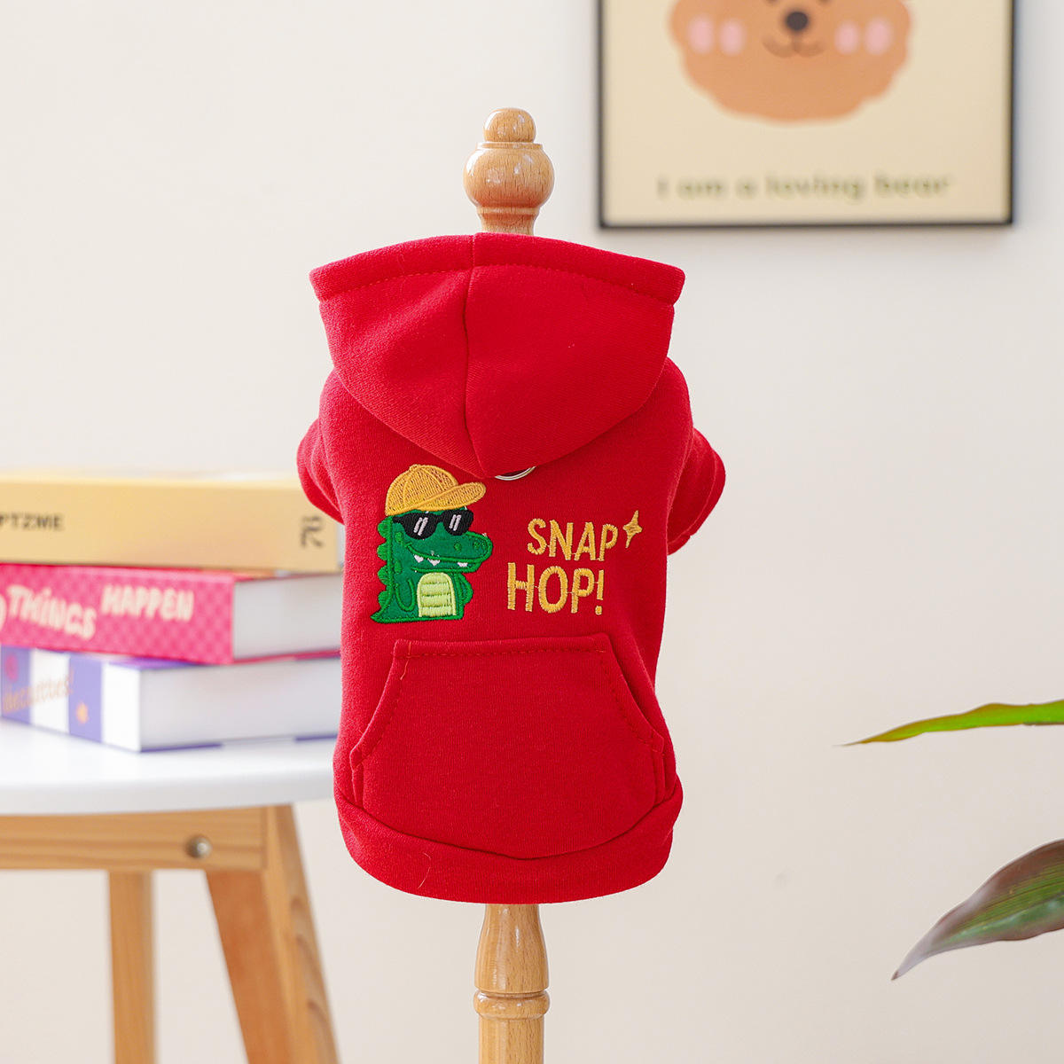 Sweat Happy Animal City-crocodile rouge