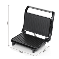 Machine à steak RAF avec revêtement antiadhésif, appareil à sandwichs domestique pour griller, appareil électrique pour petit-déjeuner