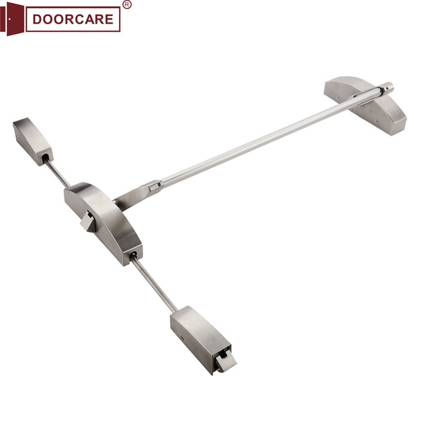 Stainless Steel Fire Rated CE EN 1125 Emergency Panic Exit Device Lock Push Bar Fire Door Panic Bar