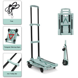 BAOYU 중국 제조 휴대용 접이식 트롤리 카트 도매 접이식 장바구니 - Product Image 5