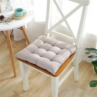 Coussin de siège carré moderne pour canapé de jardin extérieur/intérieur, coussin de chaise élégant, coussins lombaires, coussins de siège 100% polyester personnalisables