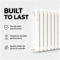 Radiateur hydronique mural vertical en acier à haute efficacité, meilleur prix pour les applications de chauffage central pour les écoles et les systèmes CVC