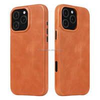 Étui de téléphone en cuir de haute qualité Étui de téléphone magnétique Étui de téléphone portable en cuir