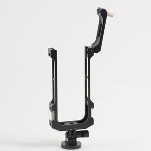 Carcasa de cámara Insta 360 X3 VR de aleación de aluminio de fábrica, jaula de montaje de marco para Insta360 One X3 con zapata fría para <span class=keywords><strong>Rode</strong></span> 2 Mic - Product Image 5