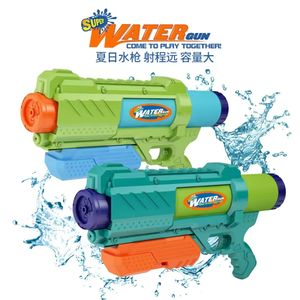 Pistol air tiup besar dengan empat nosel untuk musim panas arung jeram dan melawan air untuk mainan pistol air anak-anak - Product Image 1