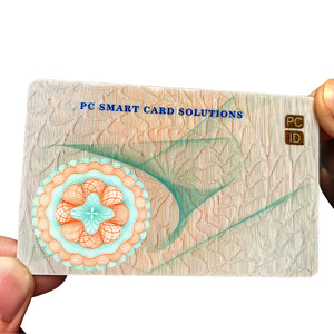 Tarjeta de PVC Personalizada Anti-Falsificación con Película Holográfica Laminada, Tarjetas con Holograma Impermeables - Product Image 3