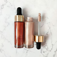 Crème Visage Corps Bronzer Shimmer Glitter Highlighter Maquillage Private Label Liquid Highlighter