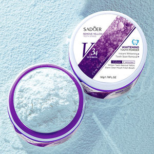 SADOER <span class=keywords><strong>V34</strong></span>, polvo de pasta de dientes de menta, limpieza bucal, eliminación de manchas, polvo de limpieza de dientes refrescante, polvo blanqueador de dientes - Product Image 5