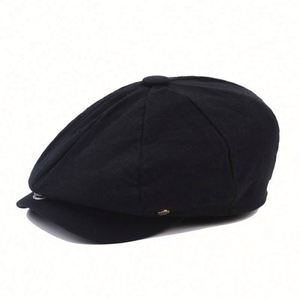 Gorra de Lino Estilo Newsboy para Hombre, Moda al por Mayor, Verano - Product Image 2