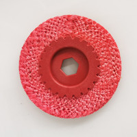 Roue de kenaf en gros pour polir le métal meule de polissage en sisal