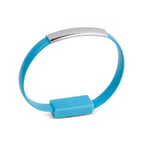 Câble de données bracelet USB-C en cuivre pur Cantell, haute qualité, charge rapide, 22 cm pour téléphone portable